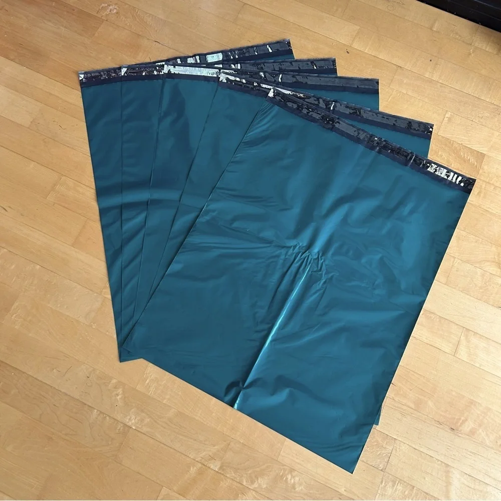 5 Count - 19x24 Polymailers (HUNTER GREEN, PLAIN)